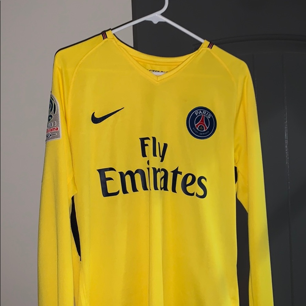 PSG Kylian Mbappé away long sleeve kit